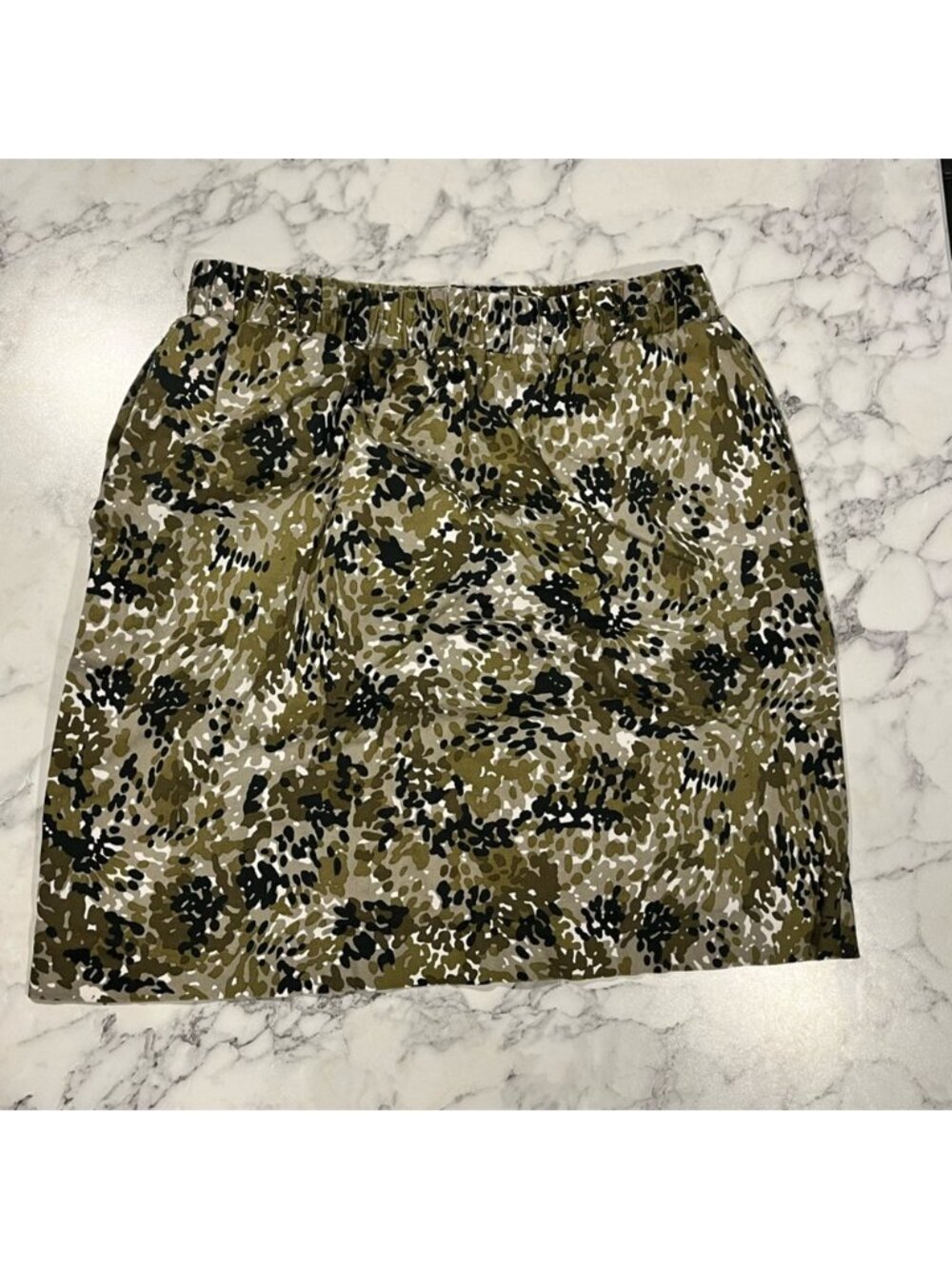 Free w bundle Camouflage cotton skirt Jules & leopold short summer pencil skirt